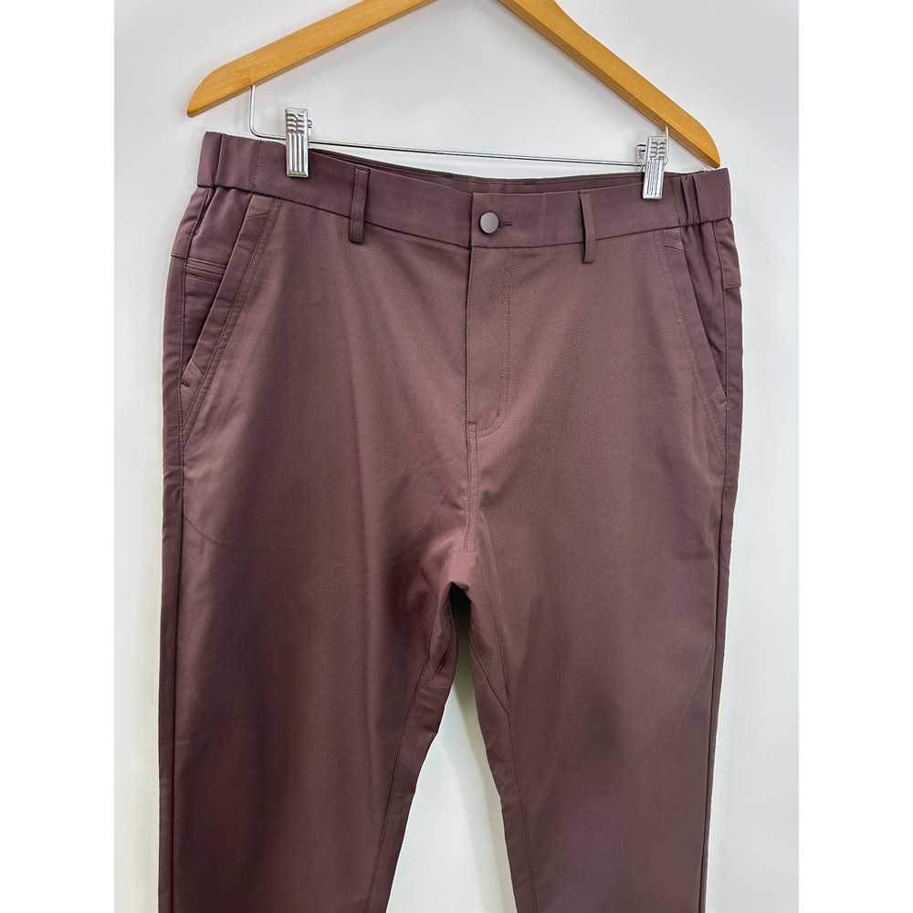 Jack Archer Jetsetter Tech Pants 34 x 32 Slim Fit Chocolate Brown Performance - Picture 3 of 12